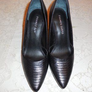 Franco Sarto black heels